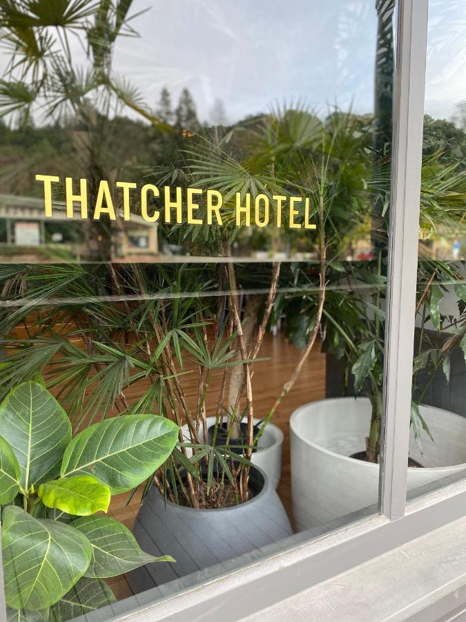 Thatcher Hotel Hopland Екстериор снимка